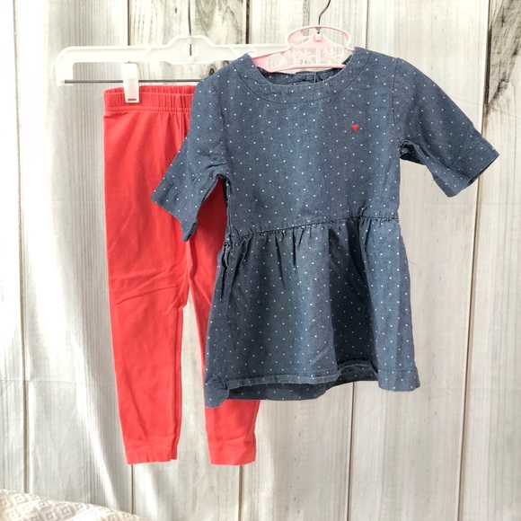 Adorable 4T Carter’s 2-piece spring outfit! - Picture 2 of 6
